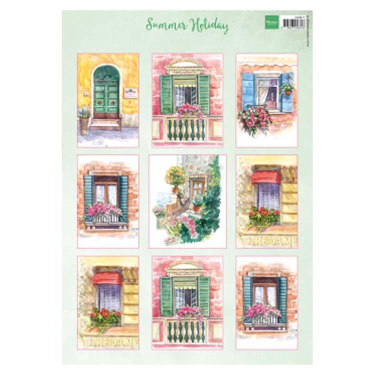 Marianne Design Cutting Sheet Summer Holiday