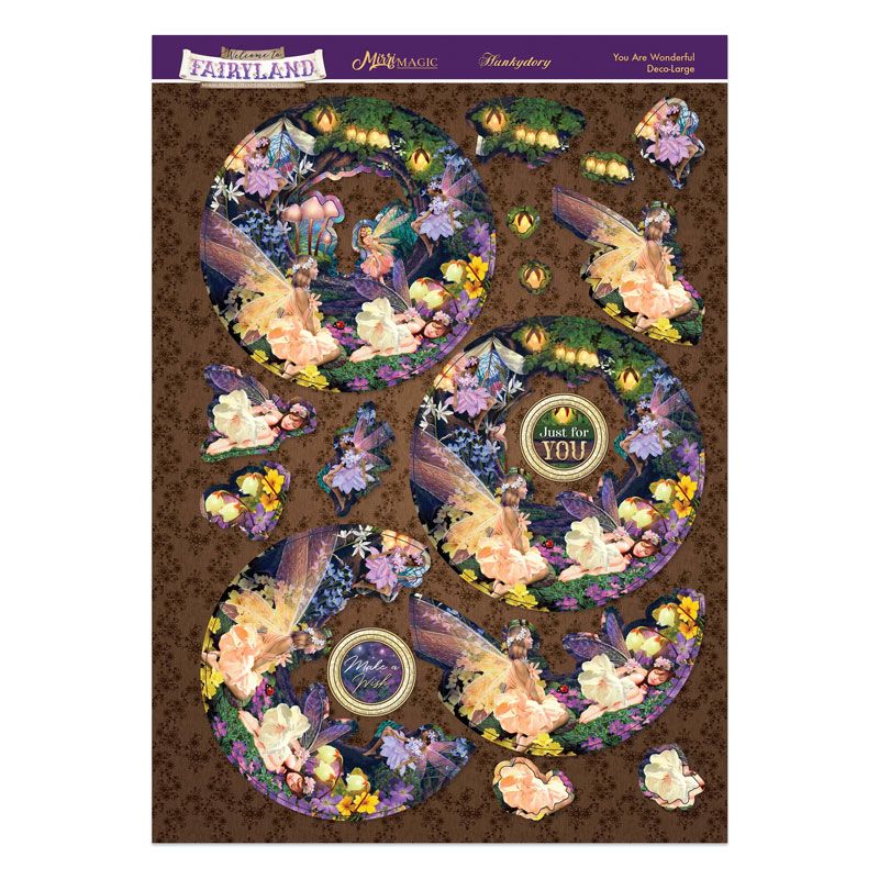 Welcome to Fairyland Mirri Magic Deco-Large Set - You Are Wonderful