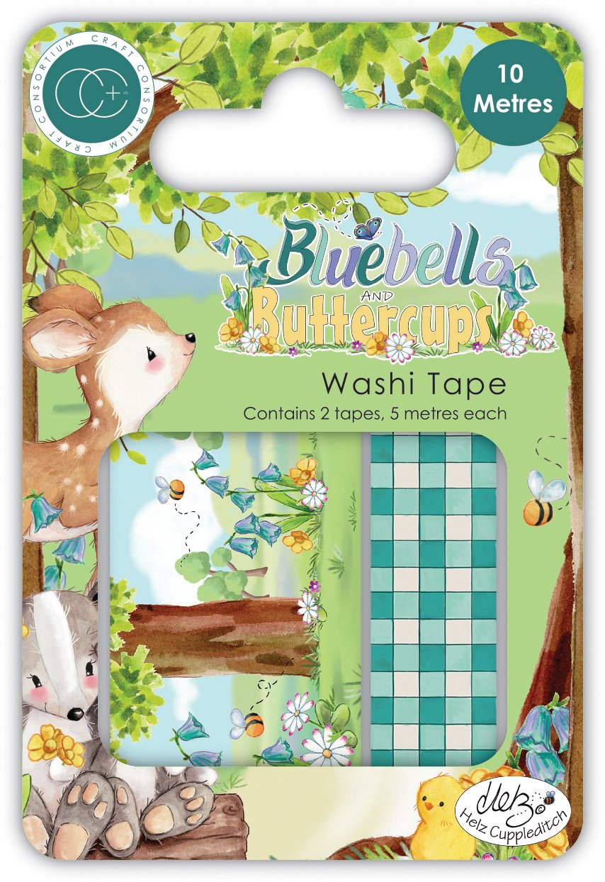 Bluebells and Buttercups - Washi Tape