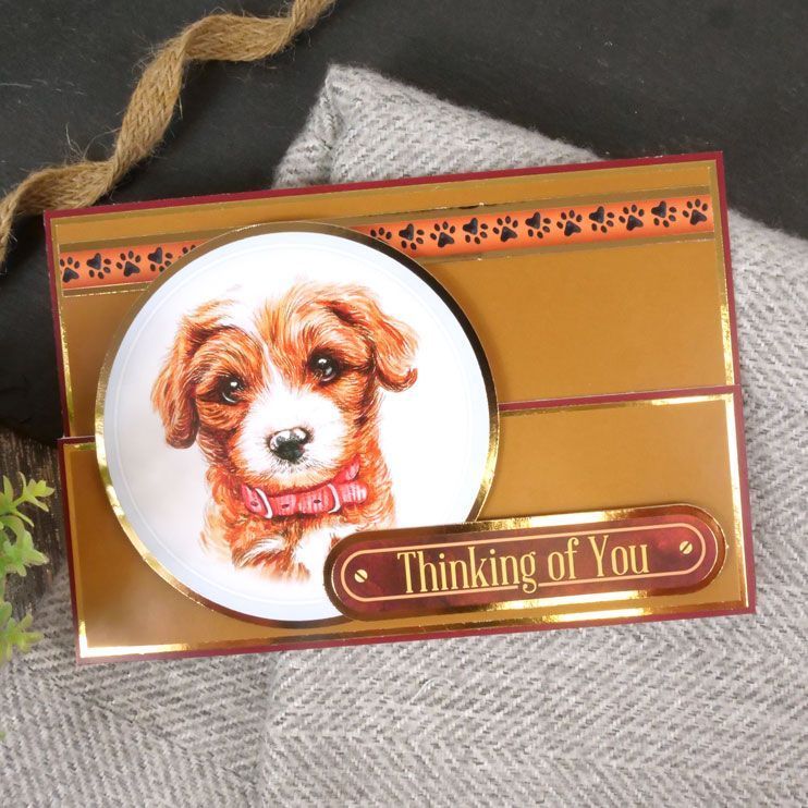 Dog Years Card Topper Sheet