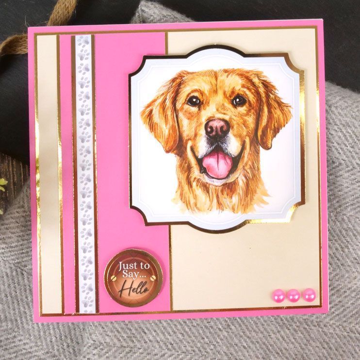 You're Pawsome Card Topper Sheet