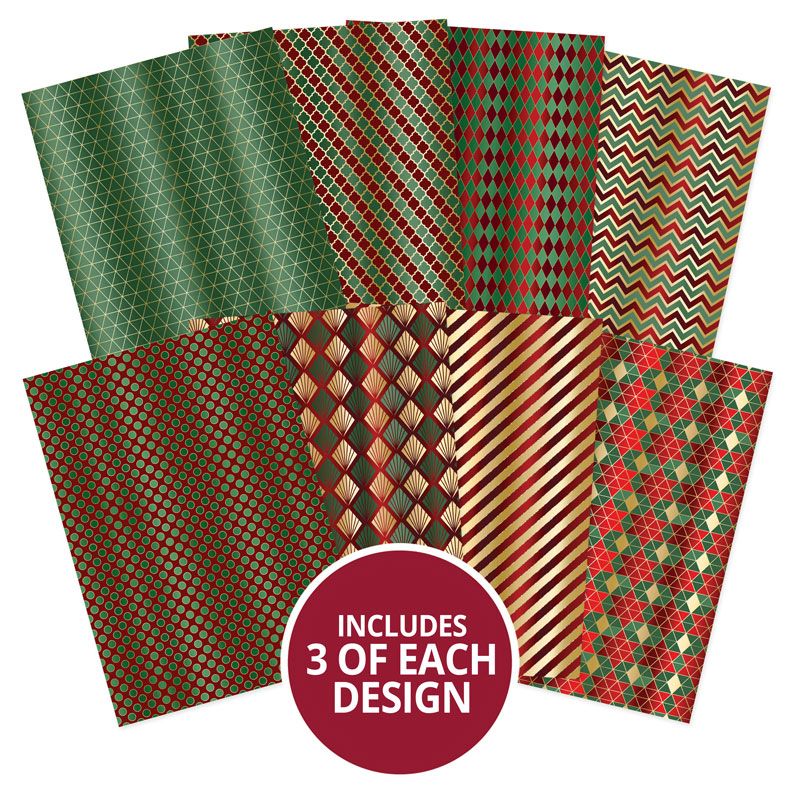 Adorable Scorable Pattern Packs - Festive Foils