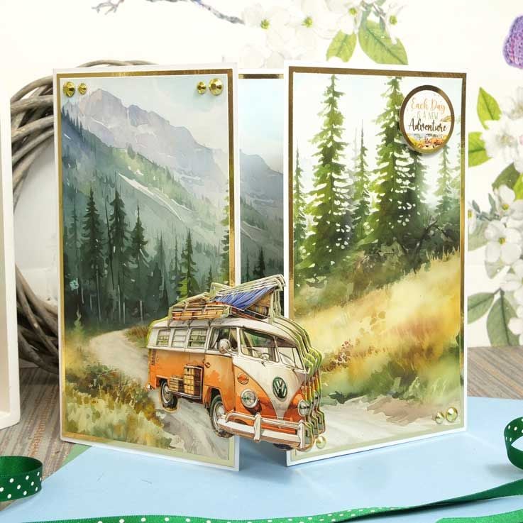 Enjoy Your Trip Decoupage Topper Sheet