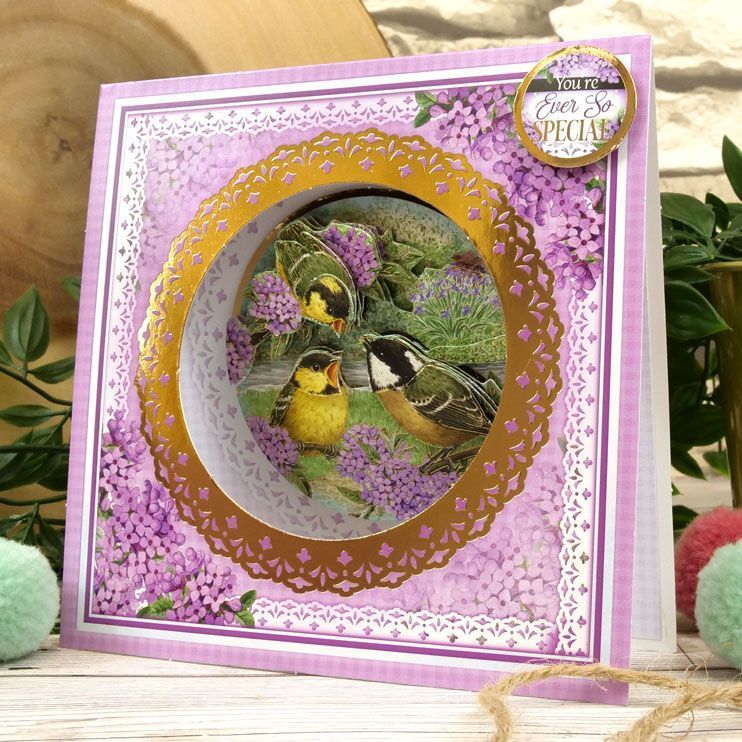 Delightful Birds - A New Season Decoupage Card Kit