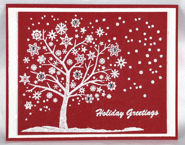 Frog's Whiskers Stamps - Snowflake Tree