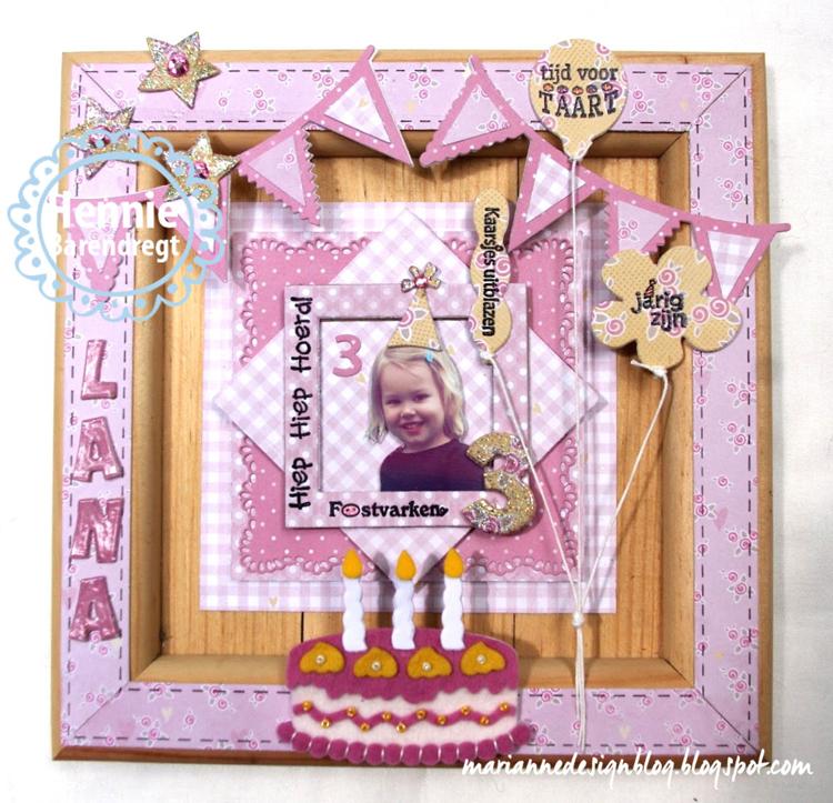 Marianne Design: Collectables Die Set - Birthday Cake