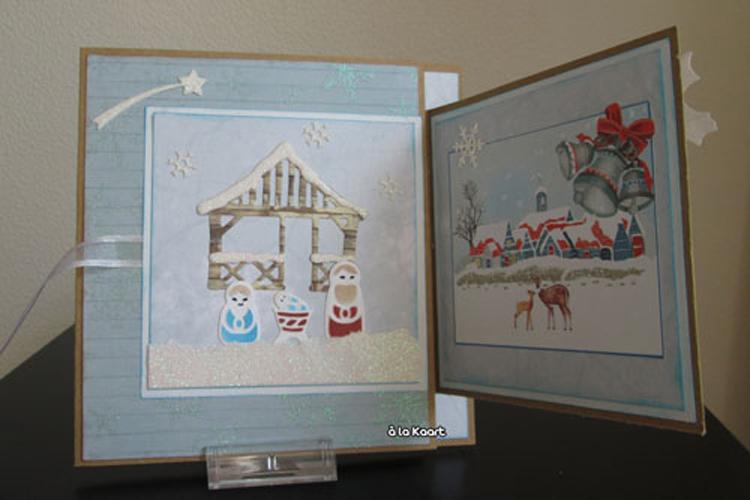 Marianne Design: Collectables Dies & Stamp Set - Xmas Village Chalet