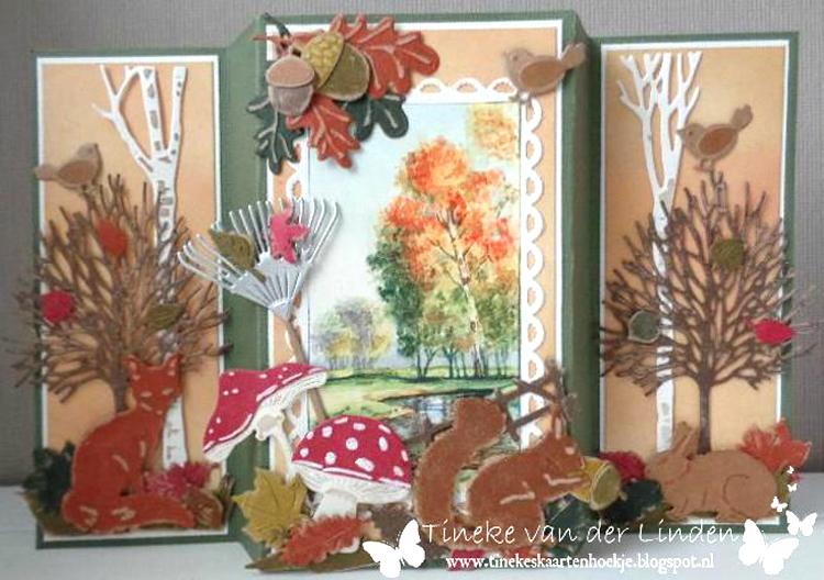 Marianne Design: Craftables Dies - Tiny's Animals - Fox & Pheasant