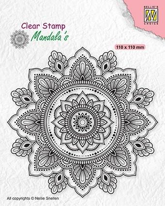 Clear Stamp Mandalas Sunflower