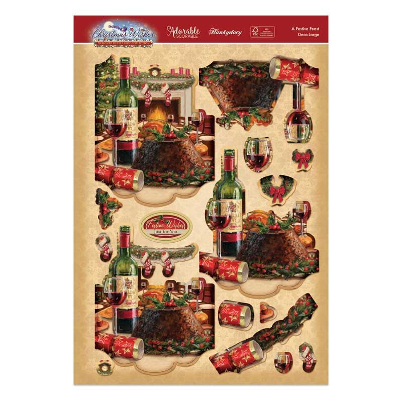 Christmas Wishes Deco-Large Set - A Festive Feast