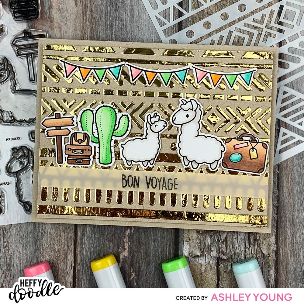 Llamazing Llamas Stamps