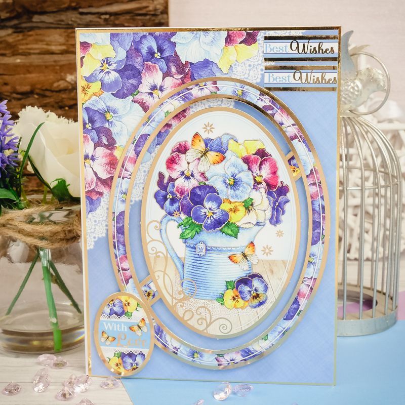 Deluxe Craft Pads - Perfect Pansies