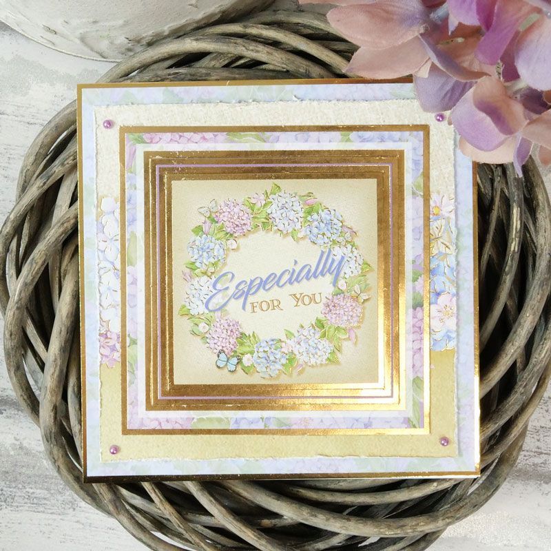 Deluxe Craft Pads - Forever Florals Hydrangea