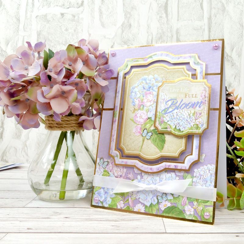 Deluxe Craft Pads - Forever Florals Hydrangea