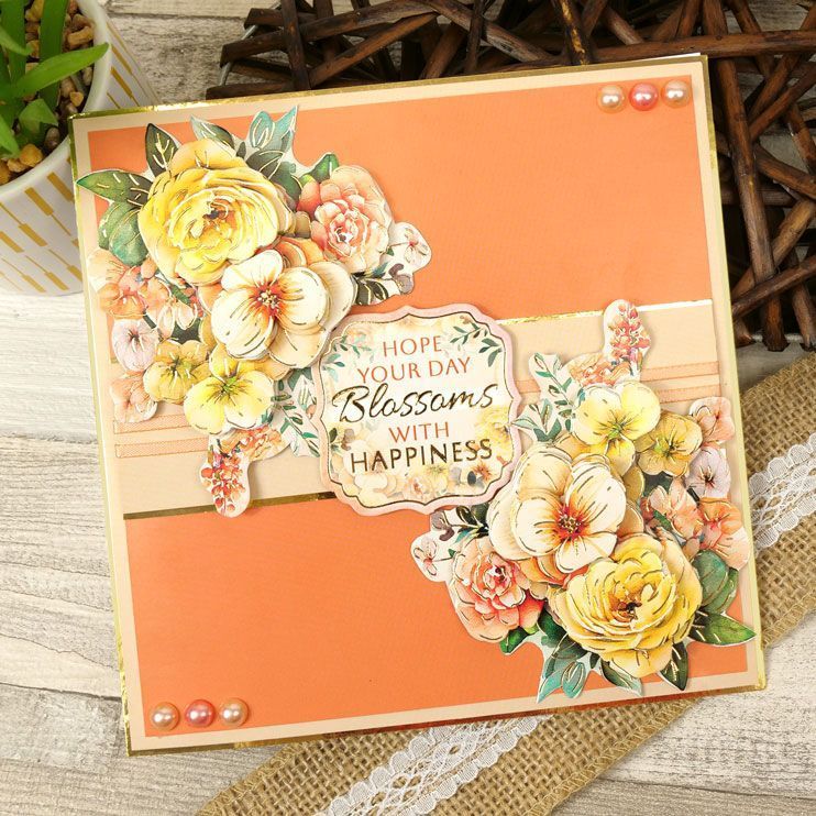 Amongst The Flowers Decoupage Topper Collection