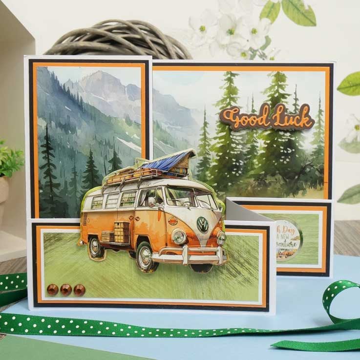 Enjoy Your Trip Decoupage Topper Sheet