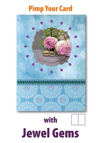 Luxury Dress Up Cards - Blue