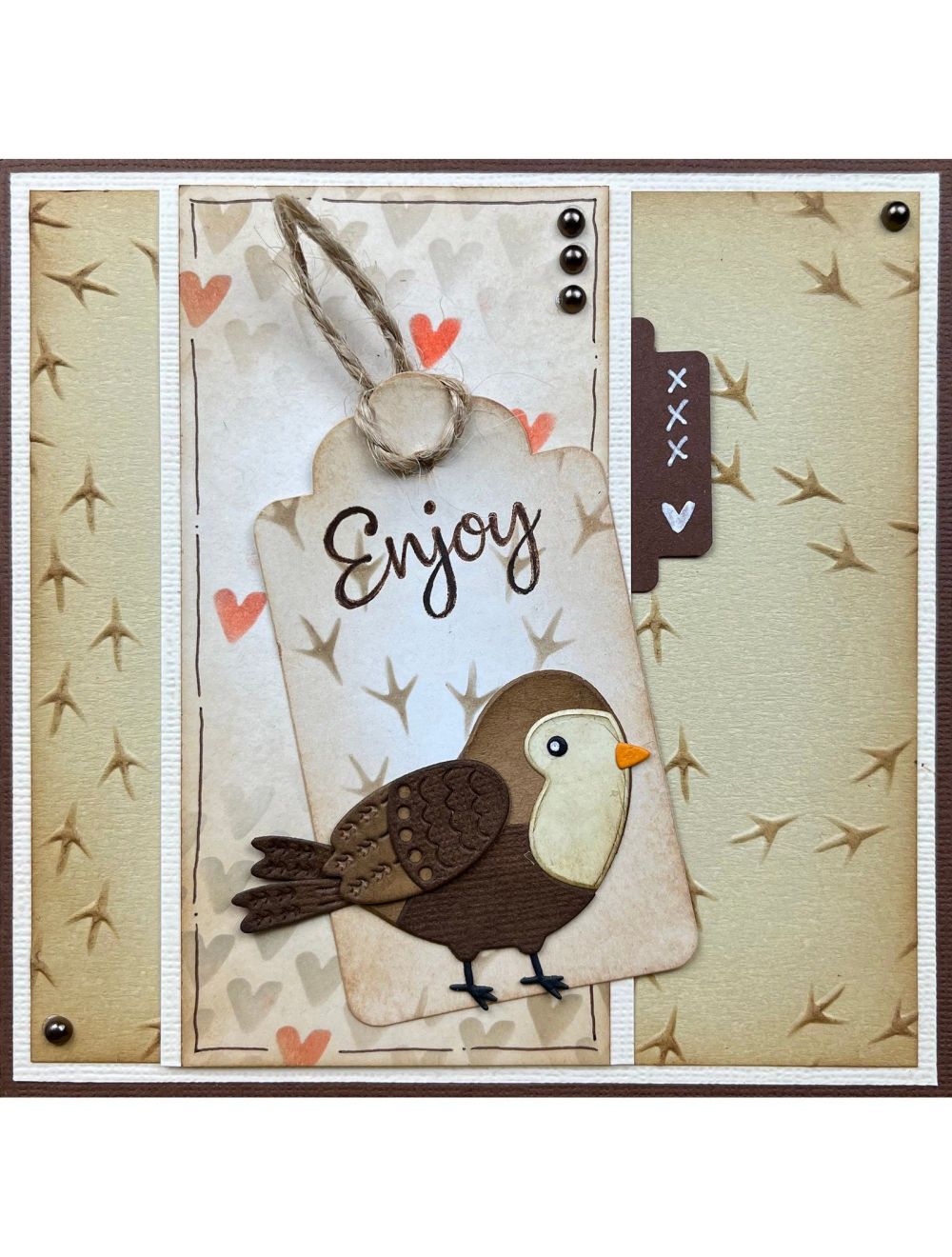 Nellie's Choice - 3D Embossing Folder Birdfeet