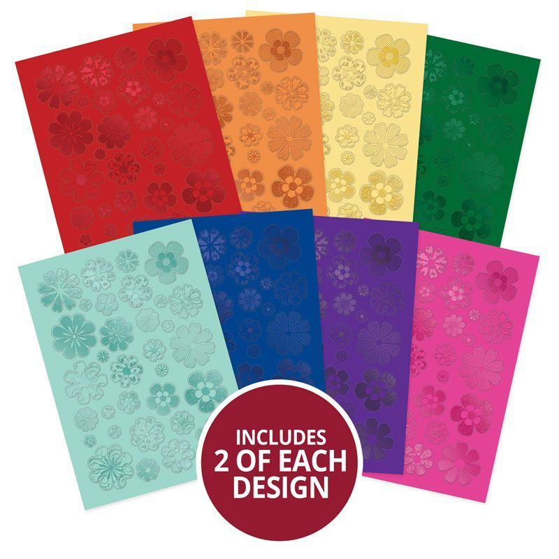 Rainbow Brights Floral Embellishments