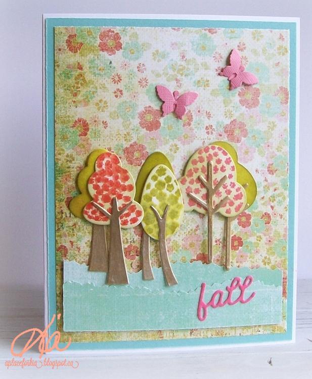 Frantic Stamper Clear Stamp Set - Lollipop Trees