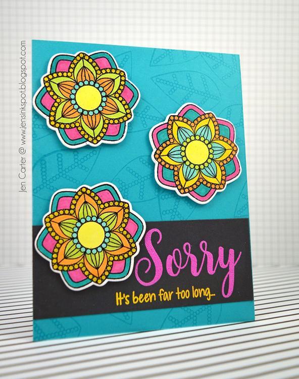 Frantic Stamper Clear Stamp Set - Sorry