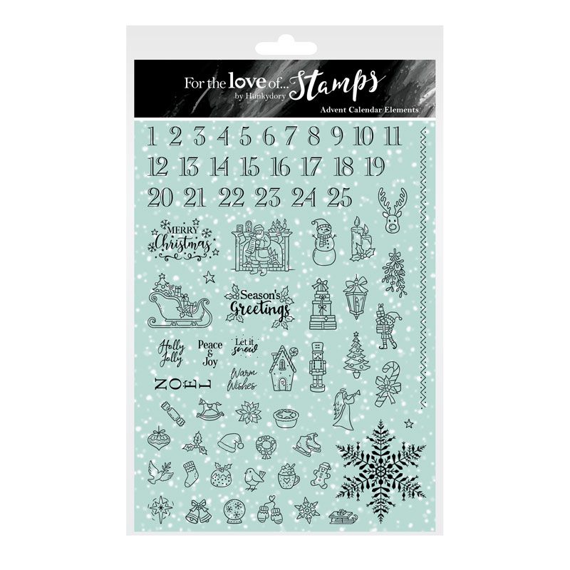 For The Love Of Stamps - Advent Calendar Elements