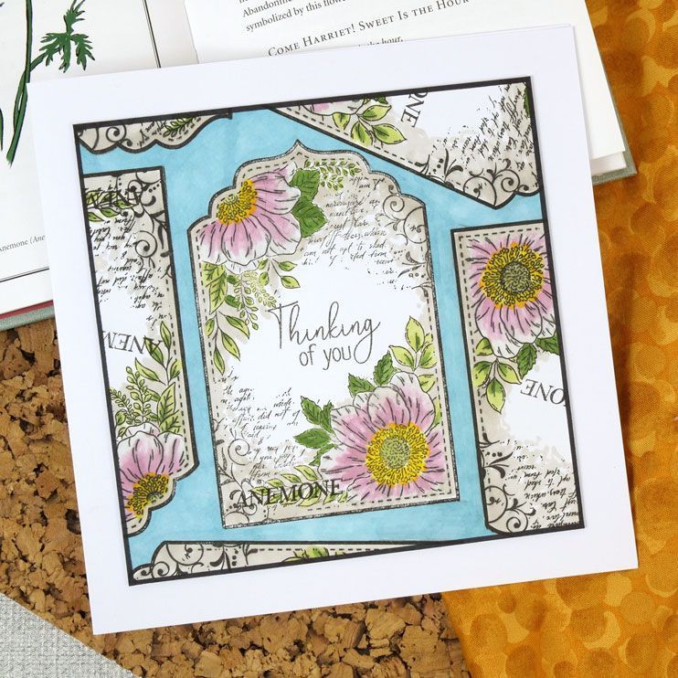 For The Love Of Stamps - Anemone Delights