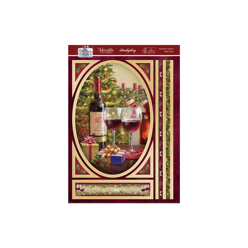 Season's Greetings Deco-Large Set - Christmas Cheers!