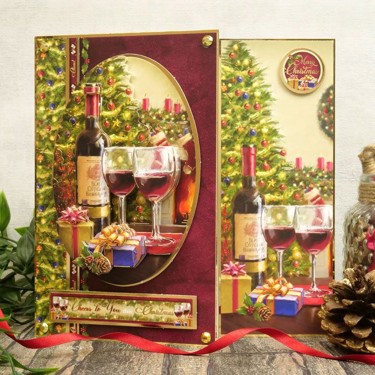 Season's Greetings Deco-Large Set - Christmas Cheers!