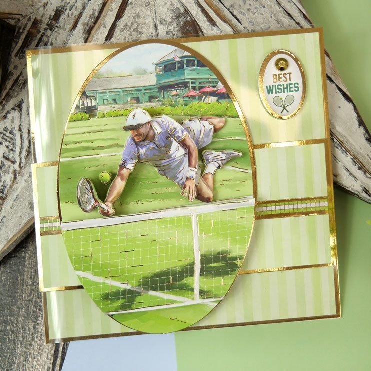 Sports & Hobbies Deco-Large Set - Time For Tennis