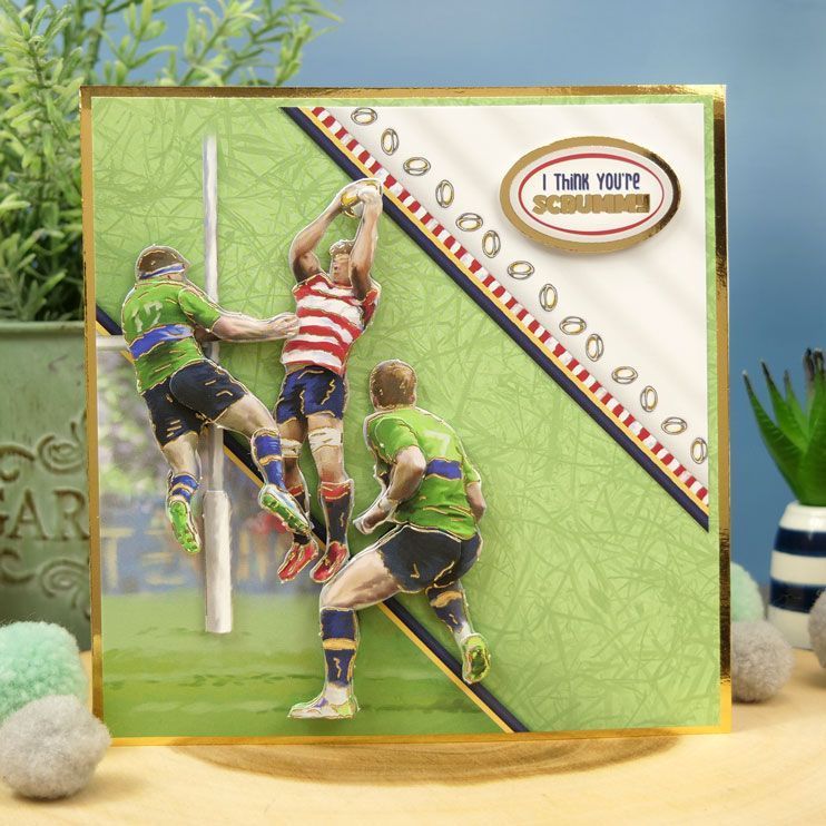 Sports & Hobbies Deco-Large Set - You're Scrummy