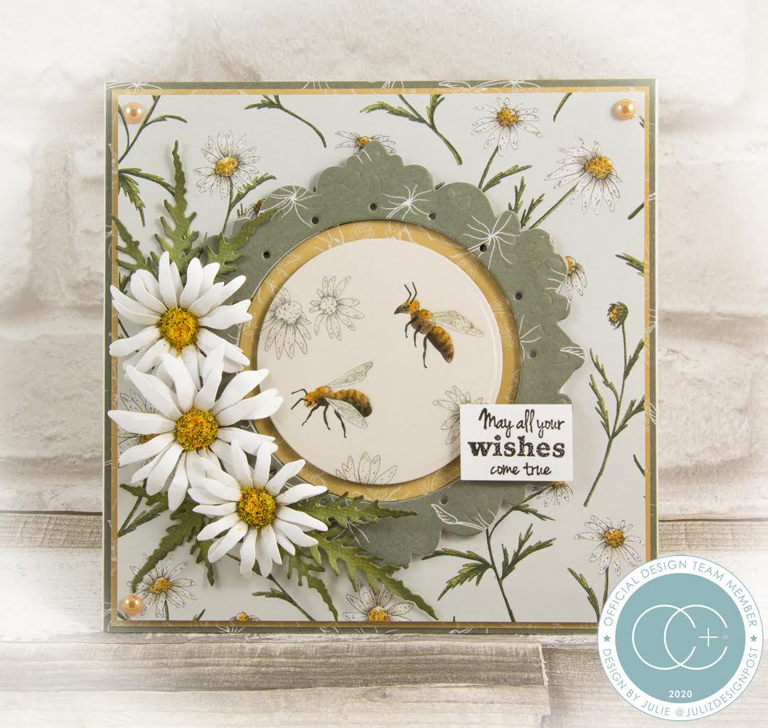 At home in the wildflowers - Adhesive Enamel Dots