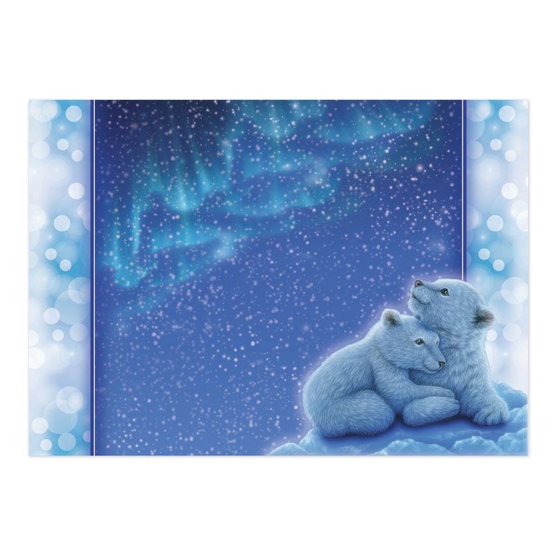 Festive Bear Hugs Luxury Topper Set