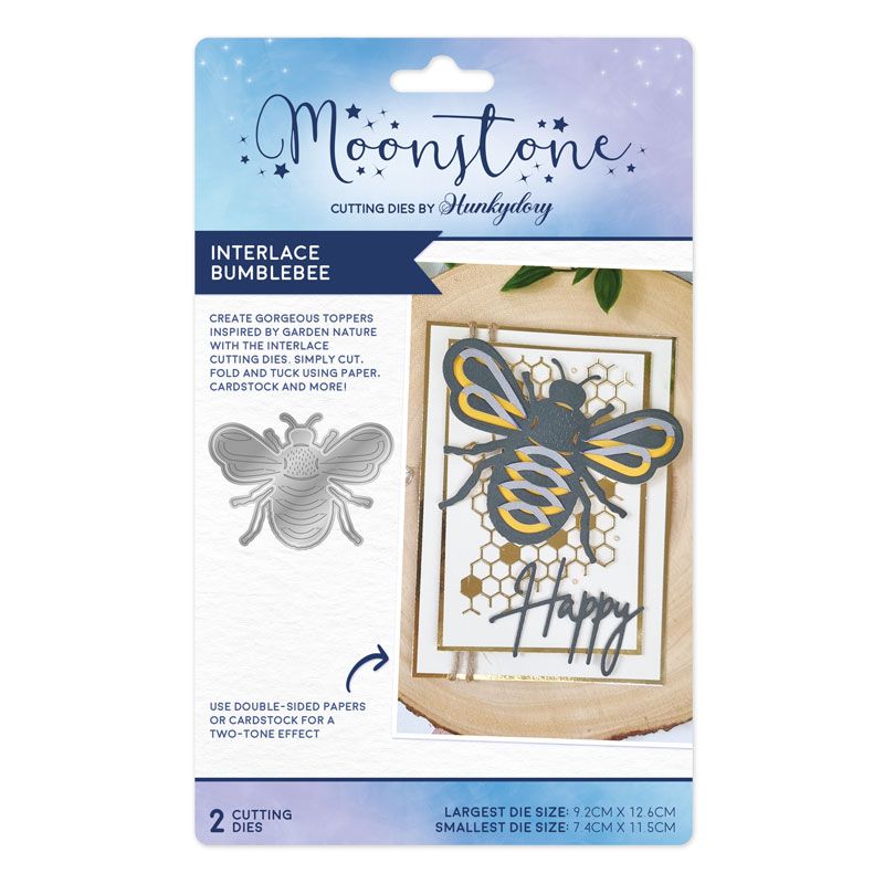 Moonstone Dies - Garden Nature Interlace Bumblebee