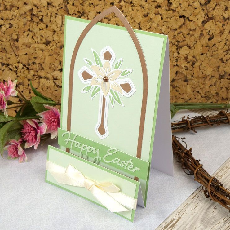 Moonstone Dies - Straight Edge Nesting Dies - Church Window