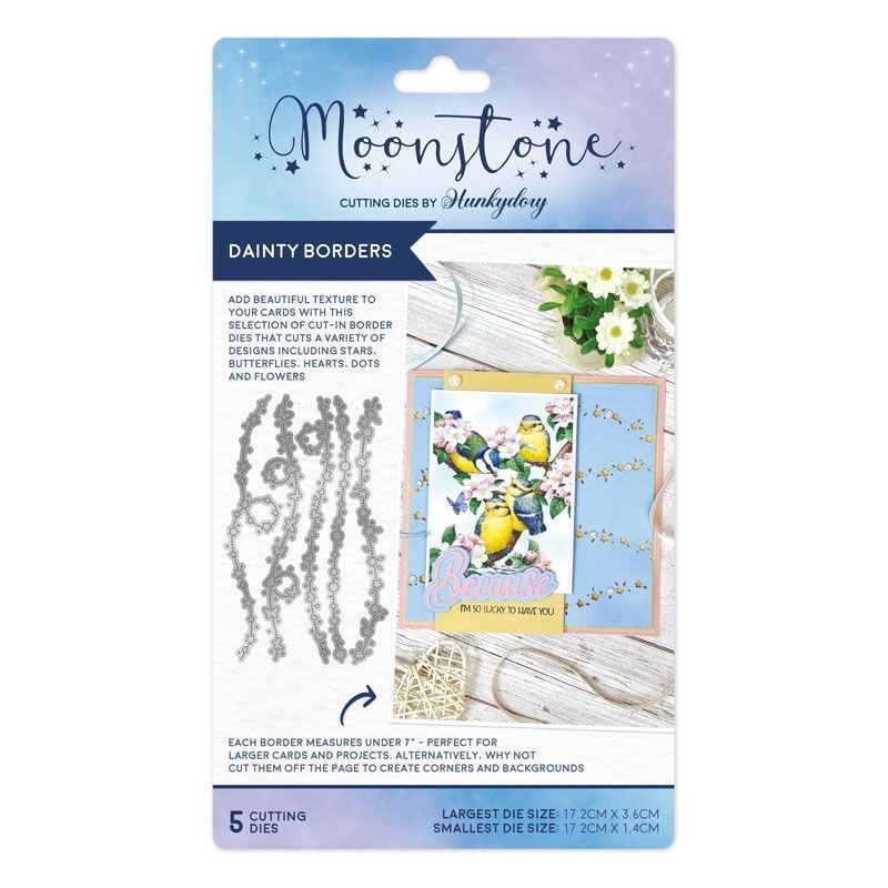 Moonstone Dies - Dainty Borders