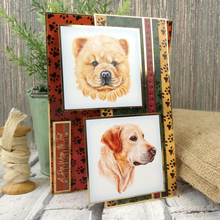 Lend A Paw Card Topper Sheet