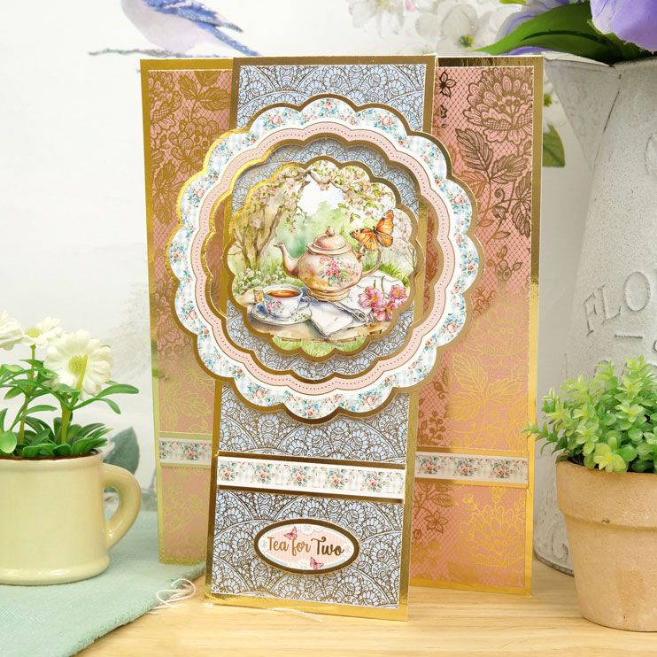 Cottage Garden Adorable Scorable Foiled Cardstock