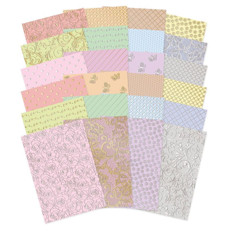 Stickables A5 Self-Adhesive Foiled Paper Pack - Springtime