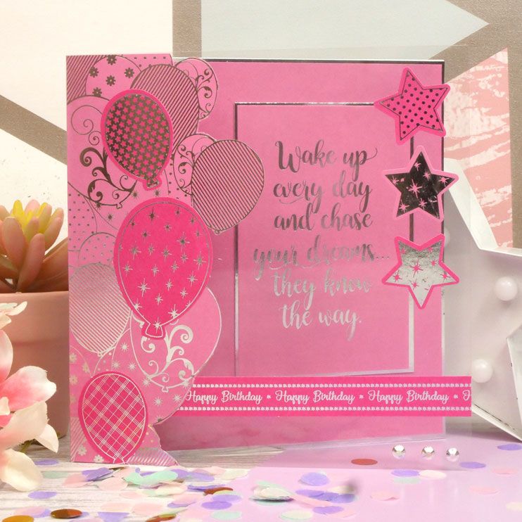 Bold & Bright Stickables Foiled & Die-Cut Self-Adhesive Occasions Borders
