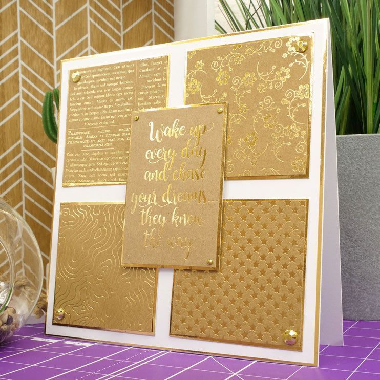 Perfect Verses Foiled Kraft Paper Pad